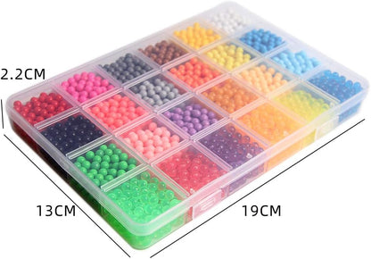 24-Color Water Fuse Bead Craft Kit
