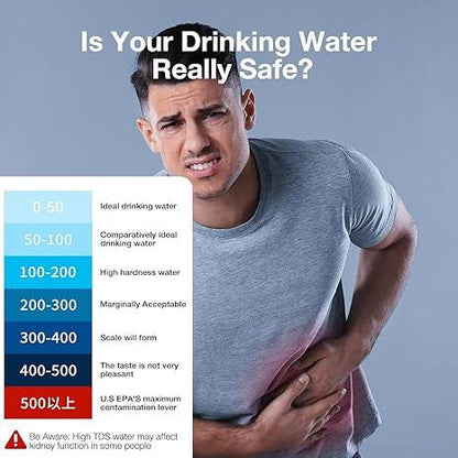 💥LAST DAY SALE 49% OFF-2025 All-New 4 in 1 Tds Meter Digital Water Tester