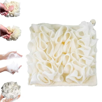 2-in-1 Bath Sponge & Washcloth
