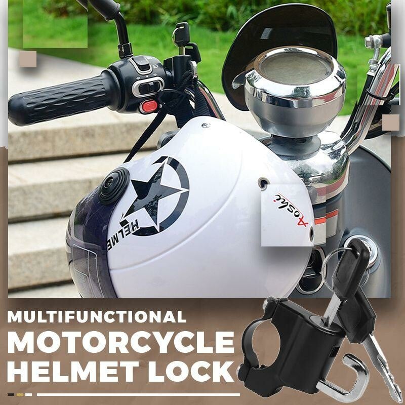 🔥48% OFF🔥Multifunctional Motorcycle Helmet Lock