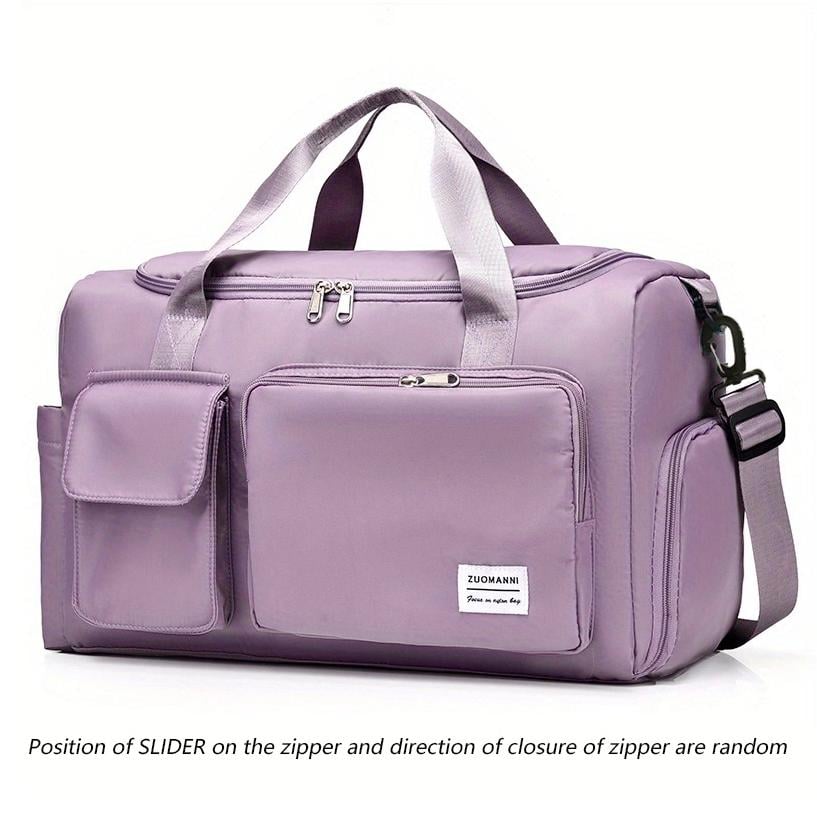 Premium Weekender – Spacious Travel & Gym Duffle with Shoe Storage