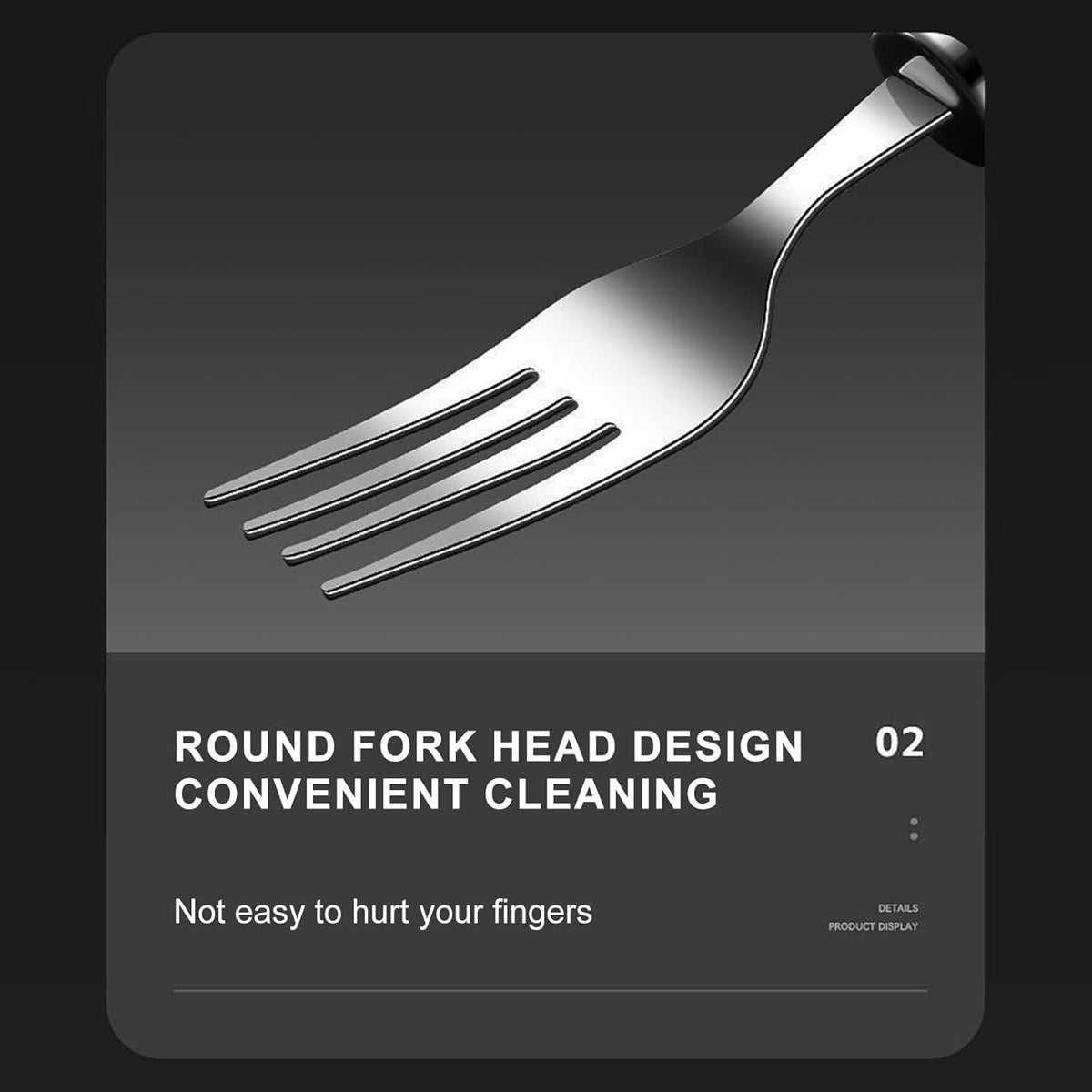 2-in-1 Stainless Steel Watermelon Fork Slicer