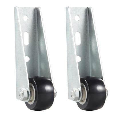Low-Profile Side-Mount Caster Wheels for Furniture