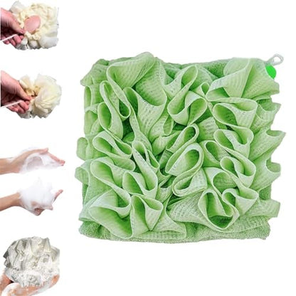 2-in-1 Bath Sponge & Washcloth