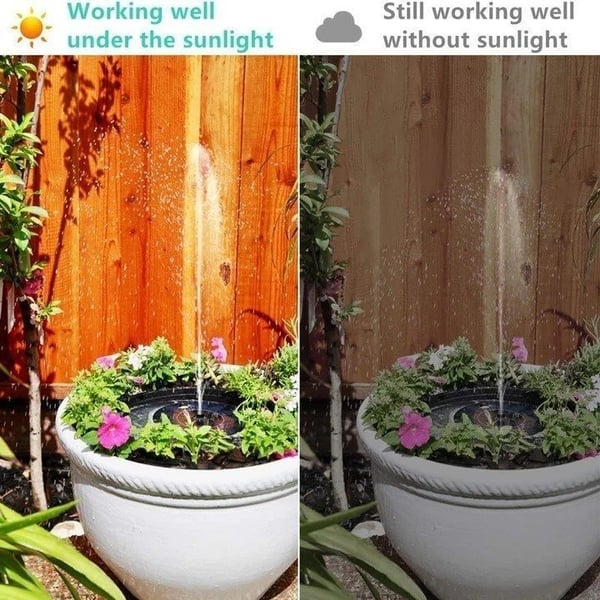 Solar-Powered Fountain Kit