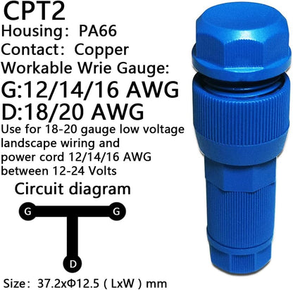 T-Type Piercing Connector for Easy Cable Connections