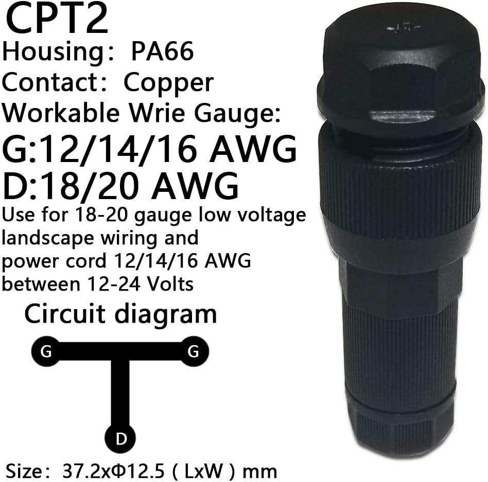 T-Type Piercing Connector for Easy Cable Connections