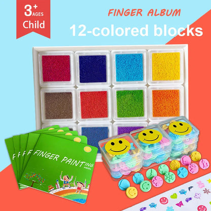 🎨Gifts for Children🎁Funny Finger Painting Kit