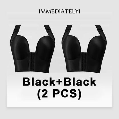 New Front Closure Comfortable Back Smoothing Bra