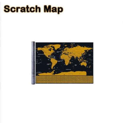 Scratch Map of the World