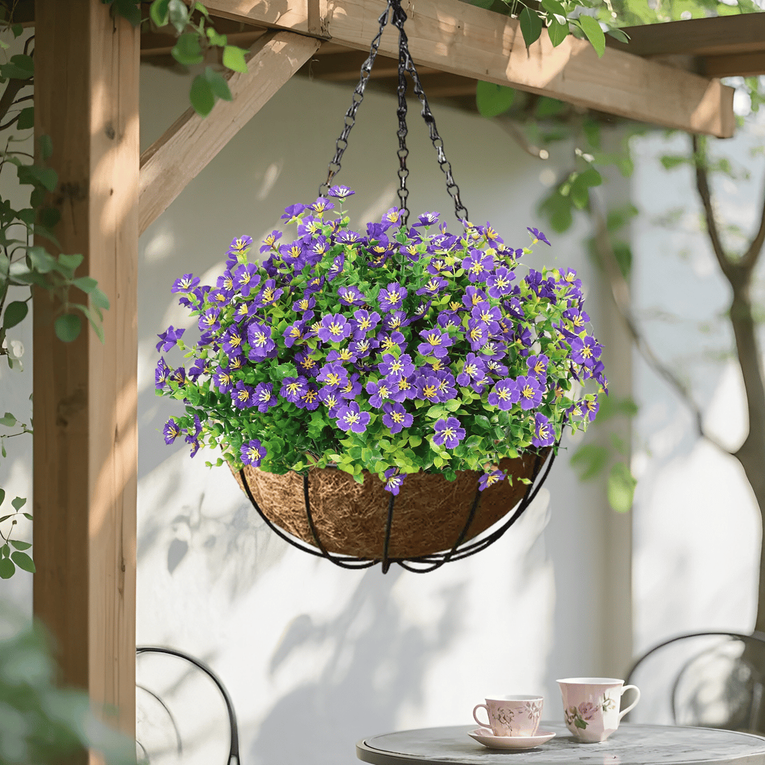 🎉Mother's Day Sale 49% OFF🌼UV Resistant Lifelike Artificial Daisies (Hanging Flowers Basket)