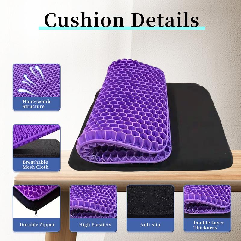 🔥Last Day Discount 49% Off -Honeycomb Gel Seat Cushion – All-day Comfort while Working -