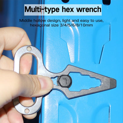 🔧Outdoor camping stainless steel multifunctional tool