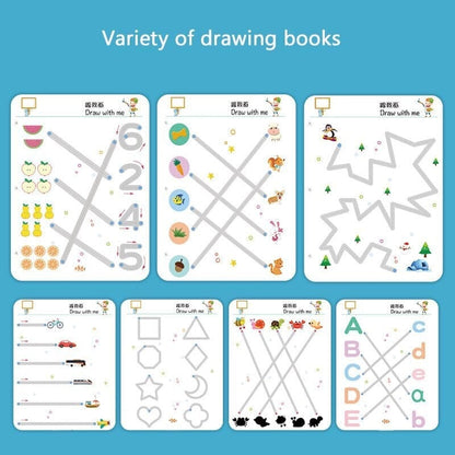 40% OFF🔥Educational Magical Tracing Workbook Set