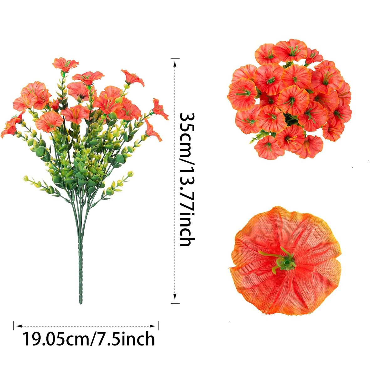 💖Last Day 49% OFF - UV Simulation Artificial Petunias
