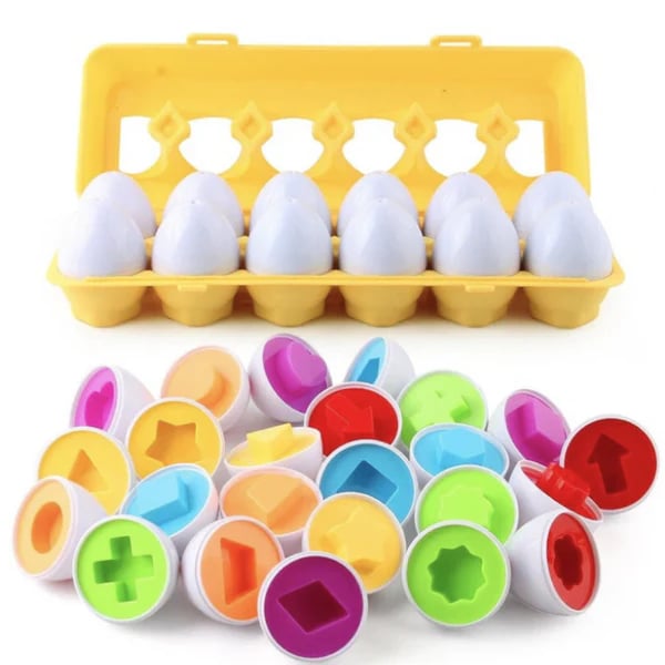 Montessori Geometric Eggs