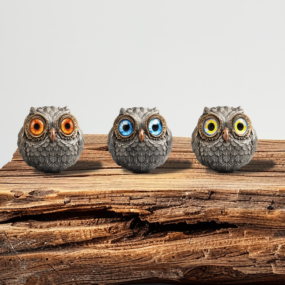 🦉Alloy Lucky Owl Guardian-The Wise Watcher of the Felt