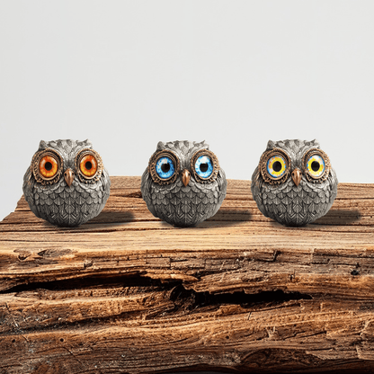 🦉Alloy Lucky Owl Guardian-The Wise Watcher of the Felt