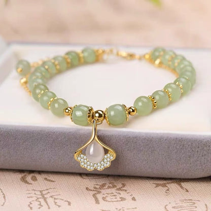 ⚡Last Day Promotion 49% OFF 💞--HETIAN JADE LUCKY BRACELET