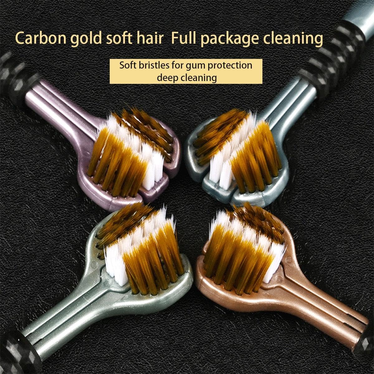 🔥Last Day Promotion-49%OFF🔥Three head multi-angle cleaning toothbrush