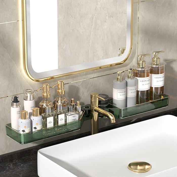 🔥Last Day Promotion - 49% OFF🔥2023 New Hole-Free Large-Capacity Wall-Mounted Corner Shelf