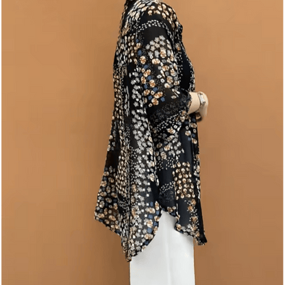 Women's Chiffon Medium-Length Thin Shirt