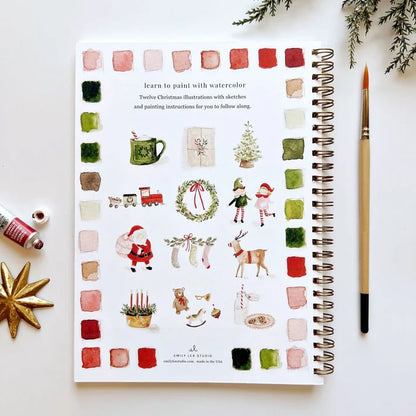 🔥LAST DAY 60% OFF - 💕Watercolor Workbook 🖼️Beginner-Friendly