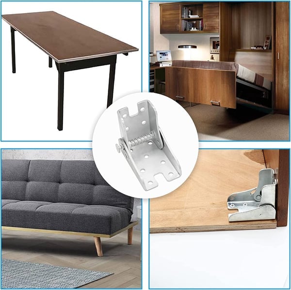 90 Degrees Self-locking Folding Hinge Anti-corrosion Invisible Connector