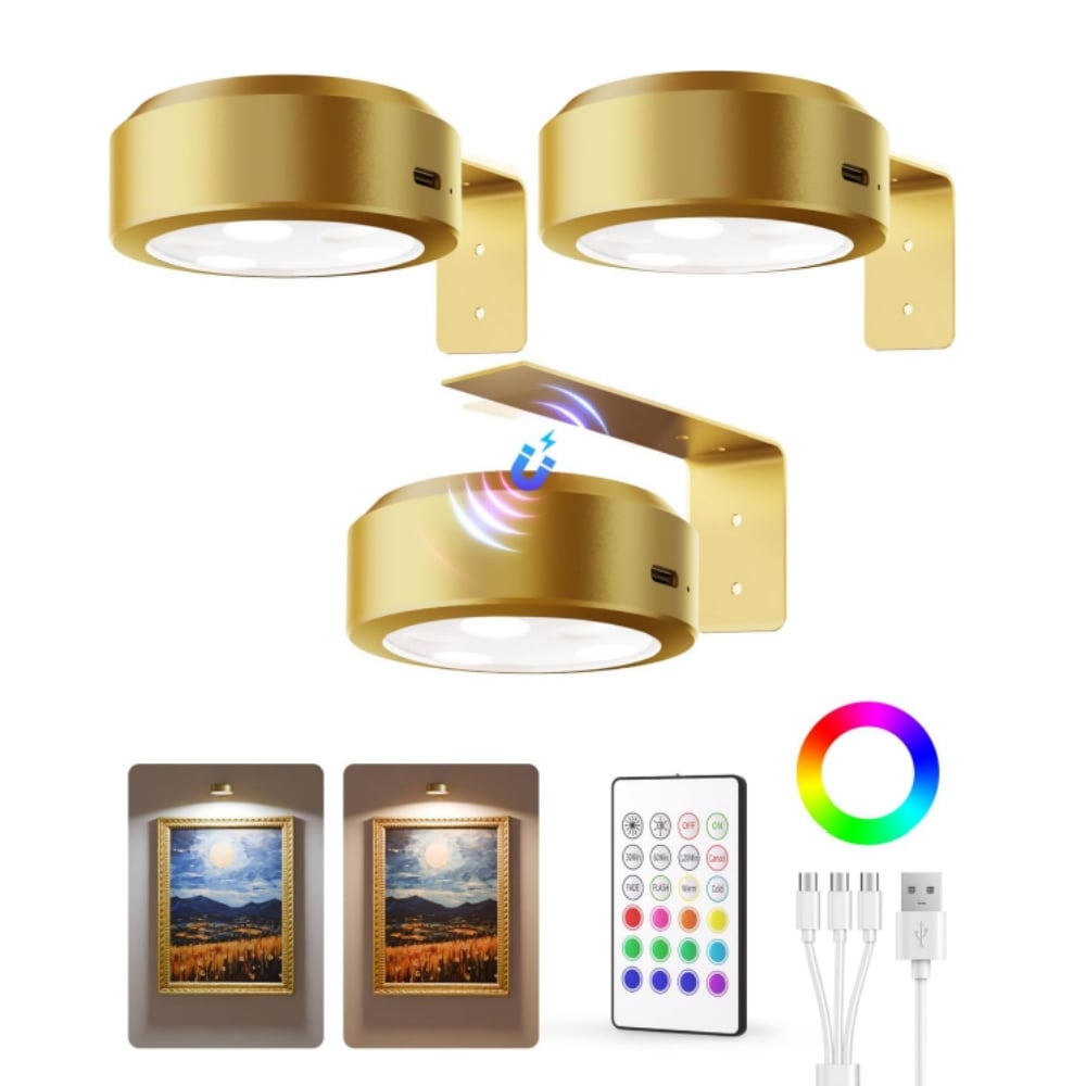 🔥LAST DAY BUY 1 GET 1 FREE🔥Picture Lights For Wall With 3 Color Temps