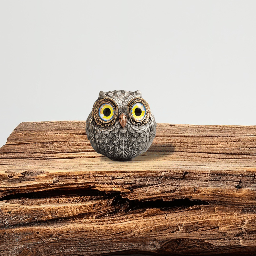 🦉Alloy Lucky Owl Guardian-The Wise Watcher of the Felt