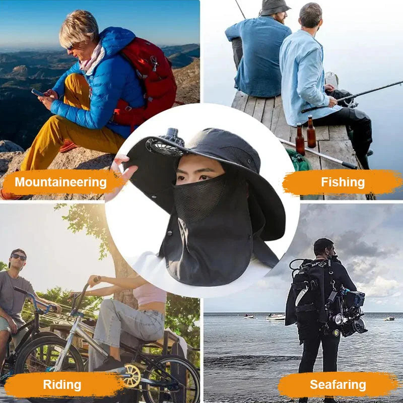 Summer Sun Protection Bucket Hat