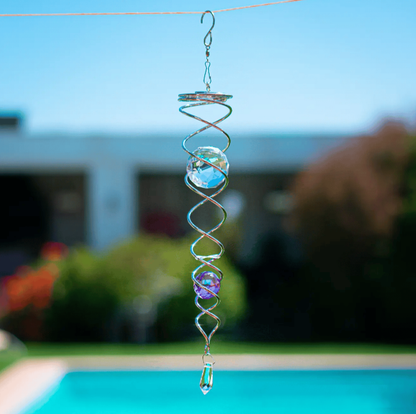 ✨Handmade Mystic Crystal Spiral: Purify Energy & Attract Good Luck
