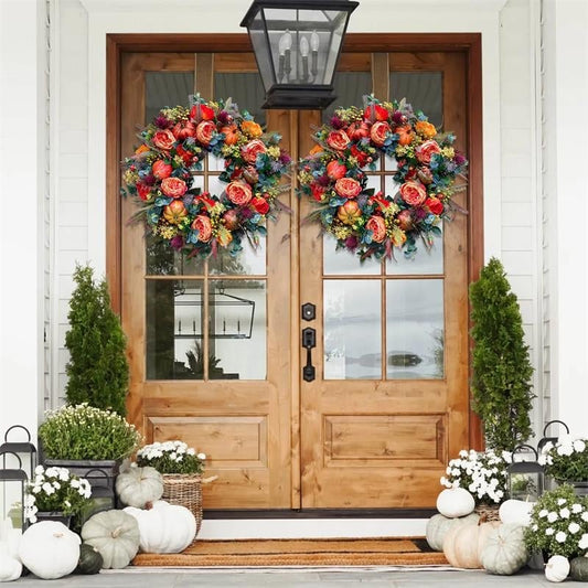 ✨This Week's Special Sale 70% Off - Artificial Peony Wreath - Year Round Wreath