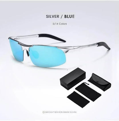 Men's Sunglasses with Anti-glare Polarized Lens