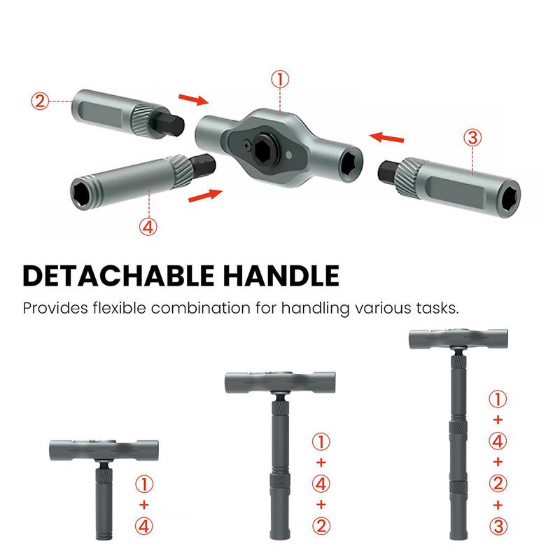 Versatile 24-in-1 Ratchet Screwdriver Set
