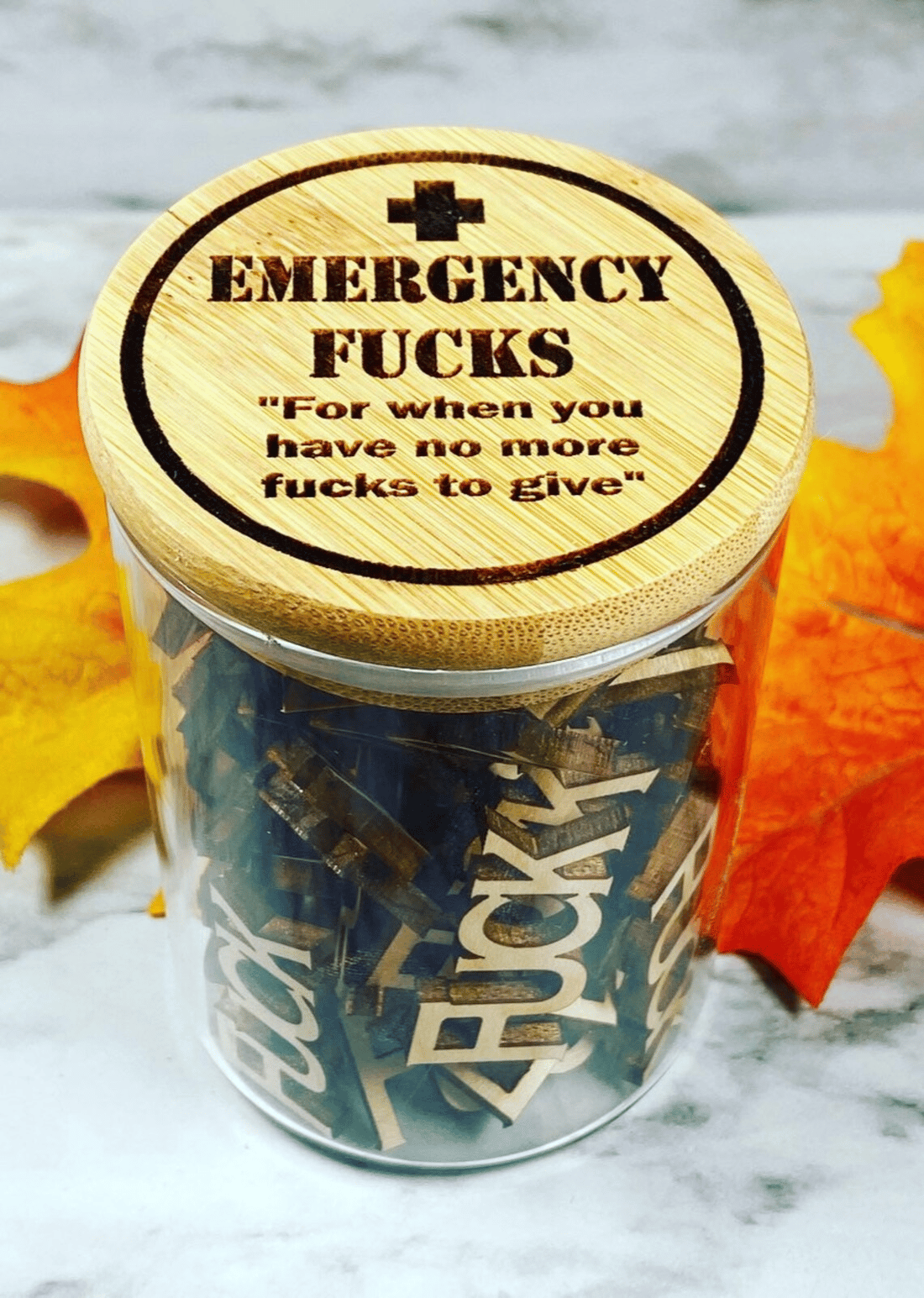 🔥Early Father's Day Sale 49% Off🔥-Emergency F**k jar- Funny Give a F**k jar