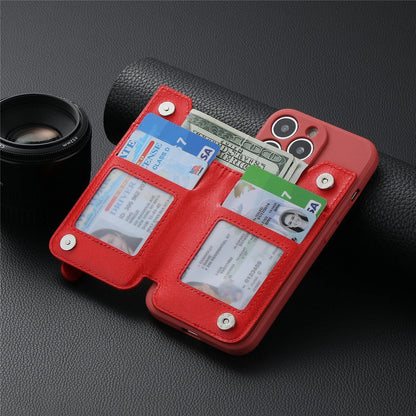 🔥Magnetic Liquid Silicone Shell With Zipper Wallet