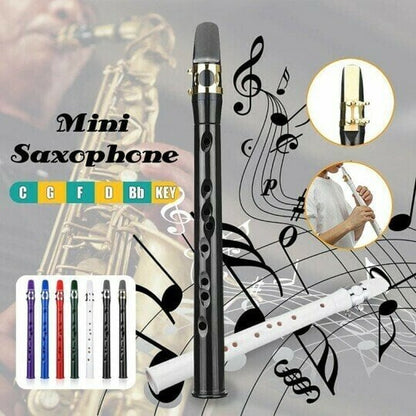 🎶Key of C Two Octave Range Pocket Travel Saxphone