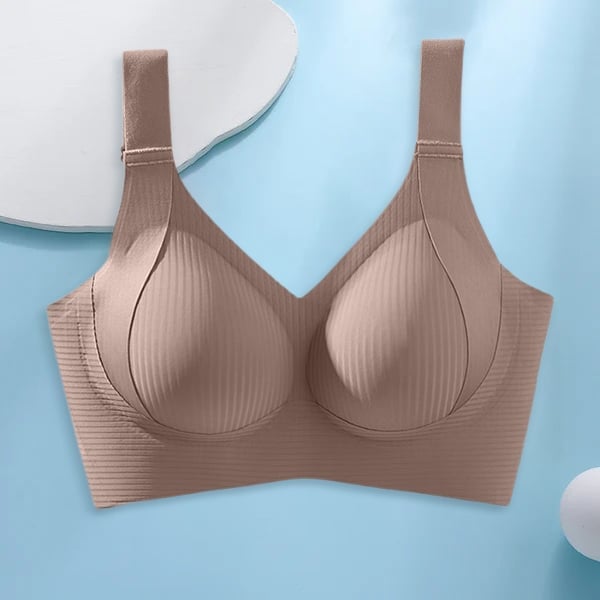 🔥Spring Hot Sale 49% OFF- Women's Ribbed Push Up Adjustable Wireless Bra
