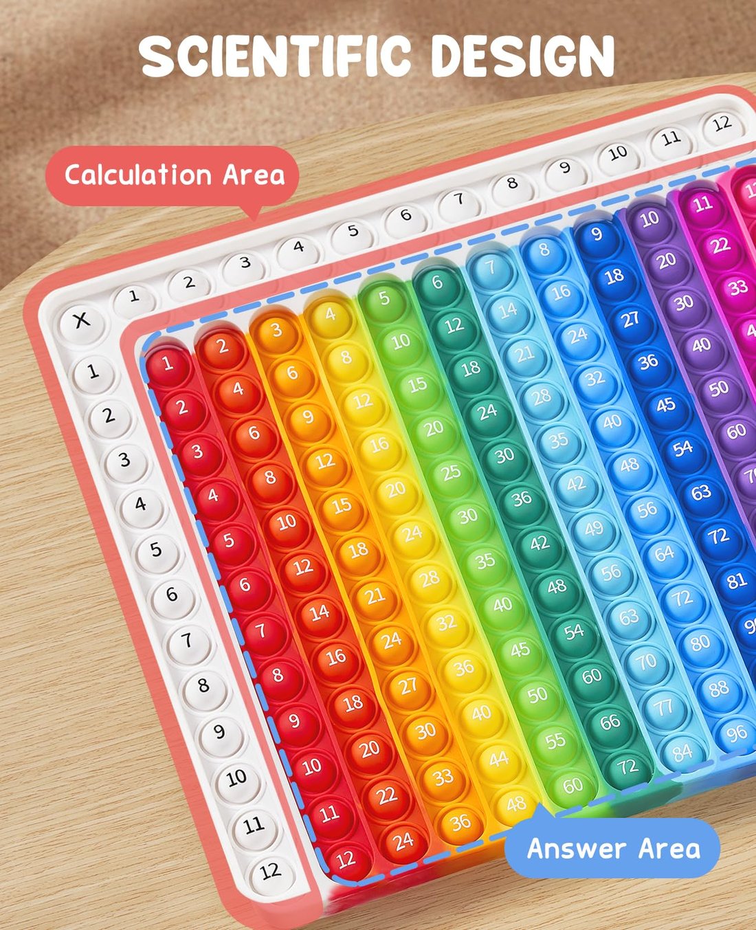 Math Flash Cards and Pop Fidget Chart