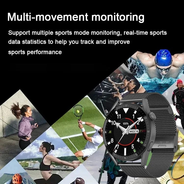 🔥🔥Hot Sale 49%-Health monitoring smart Bluetooth talking watch