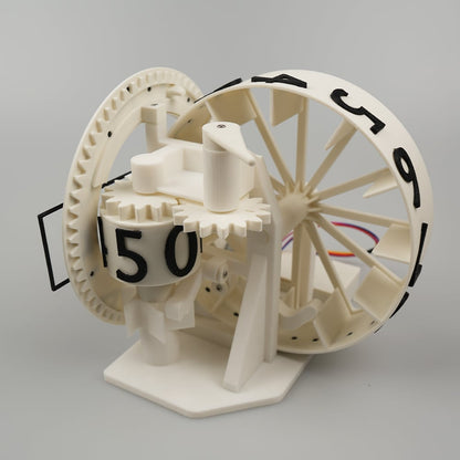 🕰️ 3D Printed Three-Axis Electric Clock: The Perfect Fusion of Precise Timekeeping and Artistic Aesthetics ✨