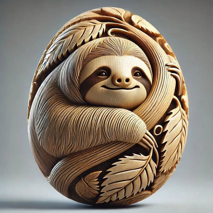 🔥Original Author🎁Animal Easter carving craft egg