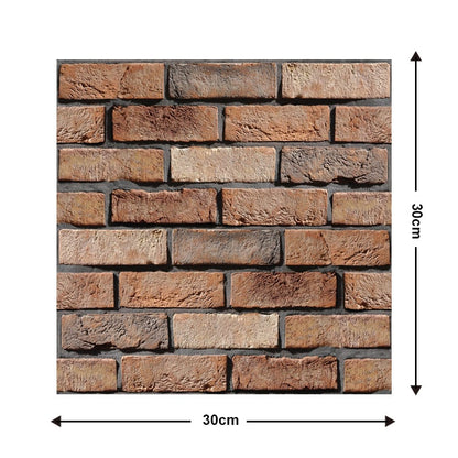 10Pcs 3D Peel and Stick Wall Tiles(12x12 inches)