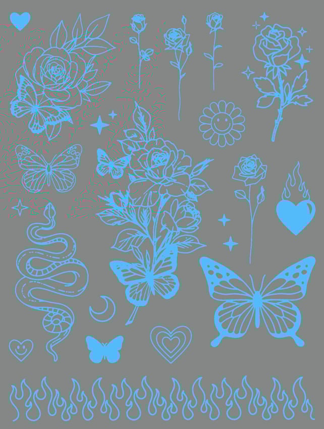 🔥HOT SALE-Luminous butterfly tattoo