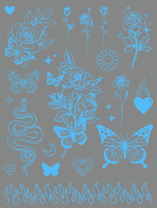 🔥HOT SALE-Luminous butterfly tattoo