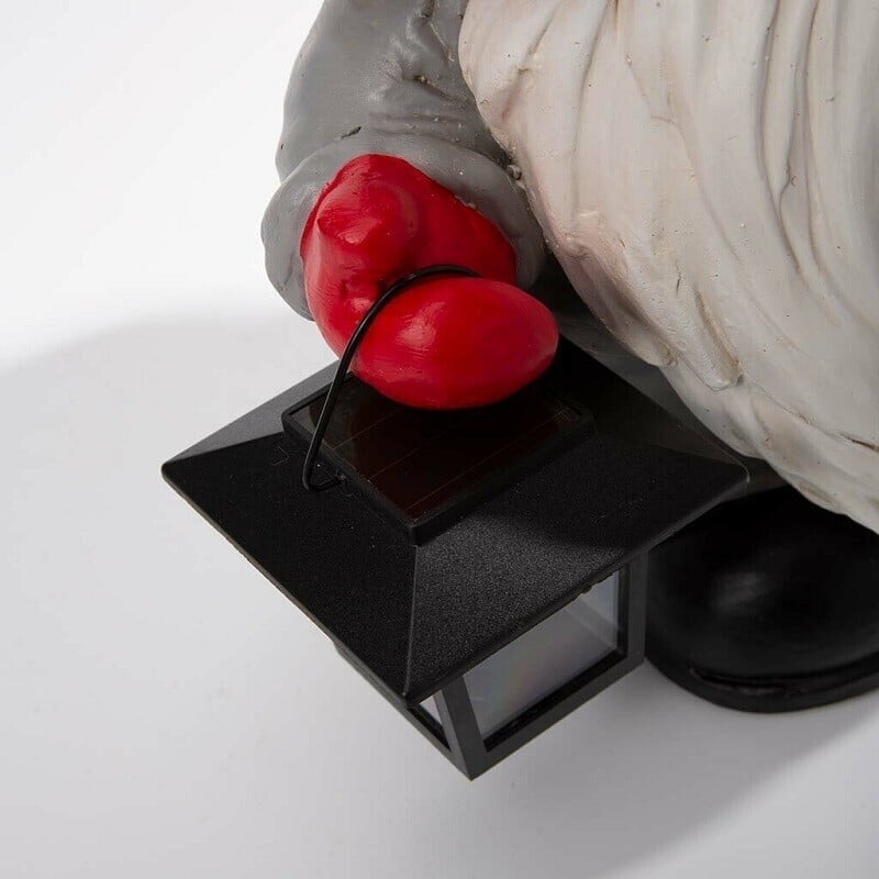 🎄Outdoor Woodland Statues with Solar Lantern🌲