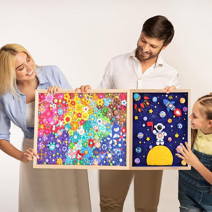 🔥Last 4 hours 57% OFF - 🖼️DIY Stress Relief Clay Frame Kit