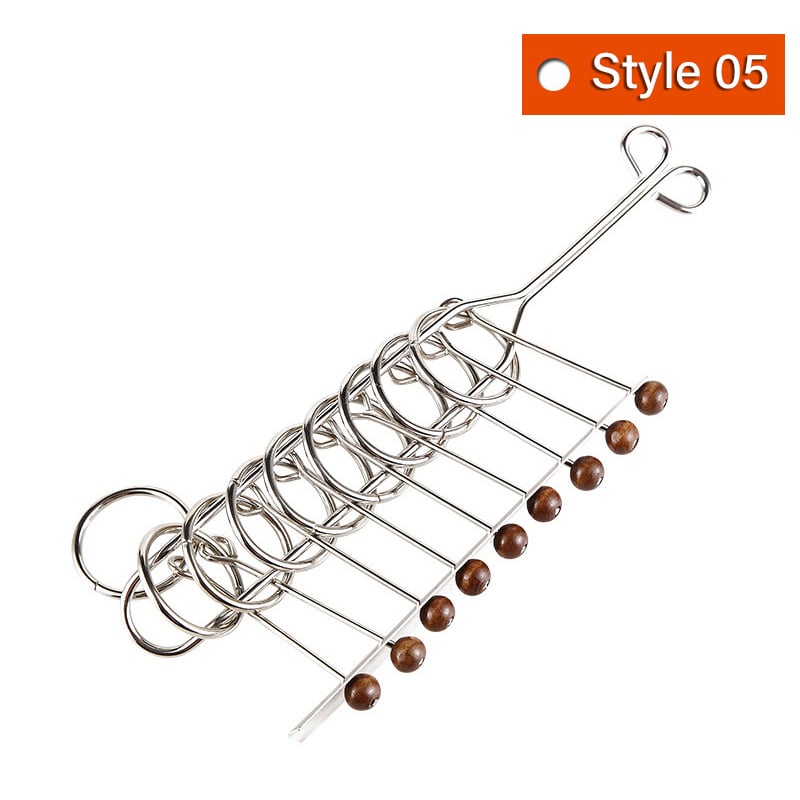 🔥Christmas Promotion 49% OFF-Metal Puzzle Ring,Educational intellectual Toys IQ Toys,Metal Brain teaser Puzzles for kids & adults