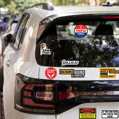 150 Funny Stickers For Adults